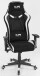Gaming-Stuhl >Game-Rocker< ergonomisch, schwarz / weiß - 66x128x66 (BxHxT)