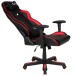 Gaming-Stuhl >Game-Rocker< 150kg, ergonomisch, schwarz / rot - 72x128x72cm (BxHxT)