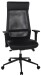 Bürostuhl >Homepro< Kaltschaumpolster, Netrücken, schwarz - 68x117x68cm (BxHxT)