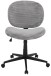 Bürostuhl >Tilo< in grau, Kordstoff - 61x90x61cm (BxHxT)