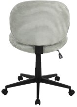 Bürostuhl >Tilo< in mint, Kordstoff - 61x90x61cm (BxHxT)