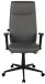 Bürostuhl >Homepro< Rautensteppung, dunkelgrau, Mikrofaser - 70x120x70cm (BxHxT)