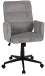 Bürostuhl >Charly< Taschenfederkern, in grau, Kordstoff - 64x96x64cm (BxHxT)
