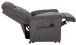 TV-Sessel >Pylos< Aufstehhilfe, Relaxfunktion, kieselgrau - 77x85x95cm (BxHxT)