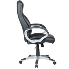 Chefsessel >Cosimo< 150 kg belastbar, ergonomisch, schwarz - 65x114x65cm (BxHxT)
