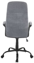 Chefsessel >Merlin< ergonomisch, kieselgrau, Webstoff - 64x111x64cm (BxHxT)