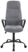Chefsessel >Merlin< ergonomisch, kieselgrau, Webstoff - 64x111x64cm (BxHxT)