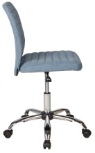 Bürostuhl >Milo< Kinder- & Jugendzimmer, ergonomisch, blau - 54x84x54cm (BxHxT)