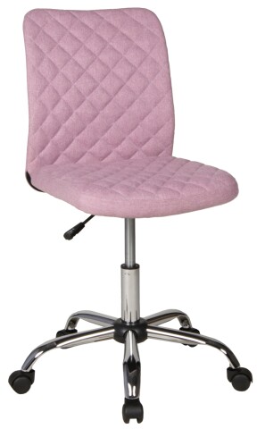 Bürostuhl >Milo< Kinder- und Jugendzimmer, ergonomisch, rosa - 54x84x54cm (BxHxT)