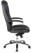 Chefsessel >Mattes< belastbar bis 150kg, Anthrazit / Schwarz - 65x120x65cm (BxHxT)