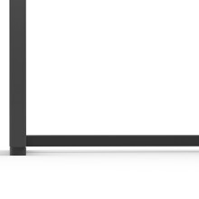 Lowboard >Asia< in Anthrazit - 180x50x40cm (BxHxT)