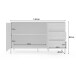 Kombikommode >Bari< in Eichenoptik Braun - 140x82x40cm (BxHxT)
