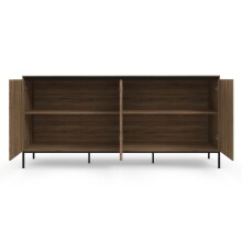 Sideboard >Bari< in Eichenoptik Braun - 175x82x40cm (BxHxT)