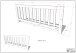 Hausbett >Buche Massiv< in Buche massiv weiß lackiert - 207,5x170x97,5 (BxHxT)