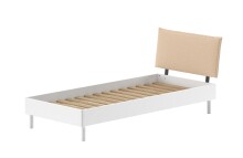 Jugendzimmer-Set >Buche Massiv< (4-teilig) in Buche massiv weiß lackiert