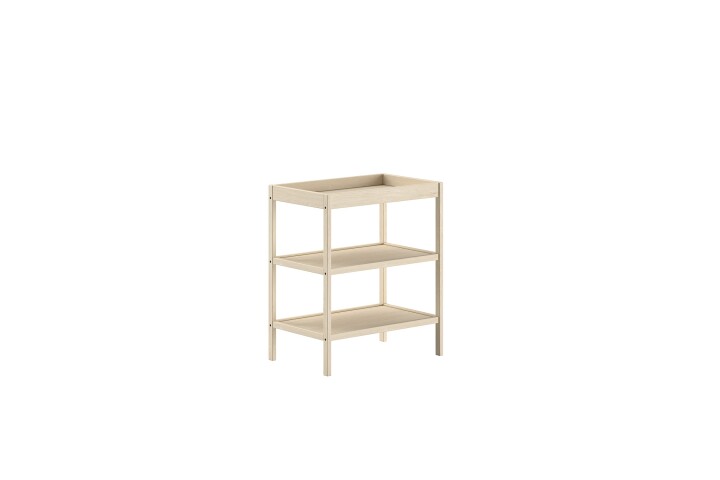 Wickelregal >Dino< in Buche Natur, Massivholz - 79,4x95x49,8cm (BxHxT)
