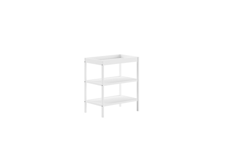 Wickelregal >Dino< in Buche Weiß, Massivholz - 79,4x95x49,8cm (BxHxT)