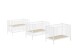 Babybett >Dino< in Buche Weiß, Massivholz - 124,4x84,4x65,4cm (BxHxT)