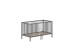 Babybett >Dino< in Buche Anthrazit, Massivholz - 144x84,4x75,5cm (BxHxT)