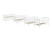 Babybett >Dino< in Buche Weiß, Massivholz - 144x84,4x75,5cm (BxHxT)