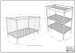 Babymöbel-Set >Dino< in Buche Weiß, Massivholz - 124,4x84,4x65,4cm (BxHxT)