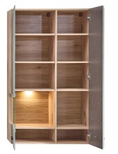 Hängevitrine >Kathlin< 2 Türen, inkl LED,...