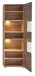 Wohnwand >Kathlin< (2-teilig) in schilfgrün / Eiche Dekor - ca. 215x205x47 cm (B/H/T)