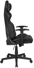 Gaming-Stuhl >Game-Rocker< LED Beleuchtung, Bezug schwarz - 66x125x66cm (BxHxT)