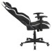 Gaming-Stuhl >Game-Rocker< Racer-Design in schwarz / weiß - 66x128x66cm (BxHxT)