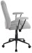 Bürostuhl >Caspar< ergonomisch, hellgrau, Webstoff - 64x96x64cm (BxHxT)