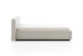 Polsterbett >Cube< Liegefläche 140x200cm, beige, Stellmaß: 180x82x227cm (BxHxT)
