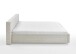 Polsterbett >Cube mit BK< Liegefläche 160x200cm, beige, Stellmaß: 200x82x227cm (BxHxT)
