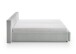 Polsterbett >Cube mit BK< Liegefläche 160x200cm, ash, Stellmaß: 200x82x227cm (BxHxT)