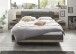 Schlafzimmer-Set >LINEA< (2-teilig) Bartex Eiche/Graphit, Schrank 280x215x58, Bett 296x97x210