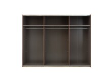 Schlafzimmer-Set >ALICANTE< (2-teilig) Alpine / Beton, Schrank 270x210x60, Bett 305,6x99,5x213,4