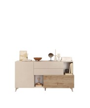 Sideboard >Morena< soft-close, Cashmere / Eiche...