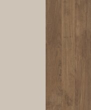 Lowboard >Morena< soft-close, Cashmere / Mercure, Holzwerkstoff - 241x67x42cm (BxHxT)