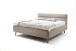 Stauraumbett >Lotte mit BK< Liegefläche 160x200cm, beige, Stellmaß: 181x105x222cm (BxHxT)
