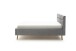 Stauraumbett >Lotte mit BK< Liegefläche 140x200cm, grau, Stellmaß: 161x105x222cm (BxHxT)