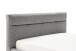 Stauraumbett >Lotte mit BK< Liegefläche 140x200cm, grau, Stellmaß: 161x105x222cm (BxHxT)