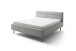 Stauraumbett >Lotte mit BK< Liegefläche 160x200cm, grau, Stellmaß: 181x105x222cm (BxHxT)