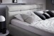 Stauraumbett >Lotte mit BK< Liegefläche 160x200cm, grau, Stellmaß: 181x105x222cm (BxHxT)