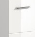 Badezimmer-Set >Ice< in Weiß / Weiß Hochglanz - 150x185x30cm (BxHxT)