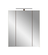 Badezimmerspiegelschrank >Ice< in artisan oak - 60x70x18cm (BxHxT)