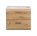 Waschtisch-Set >Ice< in artisan oak - 60x55x46cm (BxHxT)