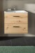 Waschtisch-Set >Ice< in artisan oak - 60x55x46cm (BxHxT)