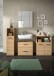 Badezimmer-Set >Ice< in artisan oak - 180x185x30cm (BxHxT)