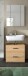 Badezimmer-Set >Ice< in artisan oak - 60x185x30cm (BxHxT)