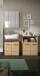 Badezimmer-Set >Ice< in artisan oak - 135x185x30cm (BxHxT)