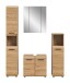 Badezimmer-Set >Ice< in artisan oak - 150x185x30cm (BxHxT)